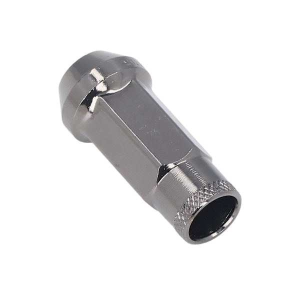 20 stk. M12x1.25 Metal Hjulmøtrikker Universal Bil Tilbehør Udskiftning til Mitsubishi Sort