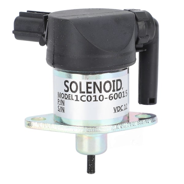 Drivstoff Stopp Solenoid Effektiv Sikker 1C010 60015 for Kubota Motor V3300?DI V3300?DI?T V3300?T V3600?T