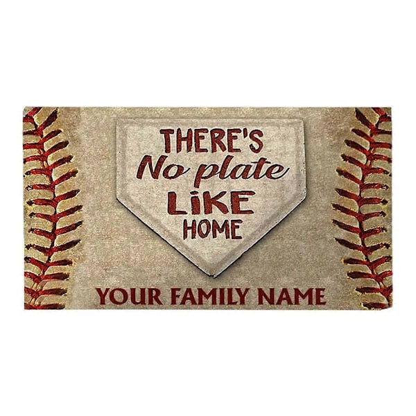 Ovenmattto Ulko-ovelle Paksuuntunut Baseball-ovenmattto Liukumaton Etuoven Matto Lattiamatto Peitot Kodin Sisustus Kotiin B