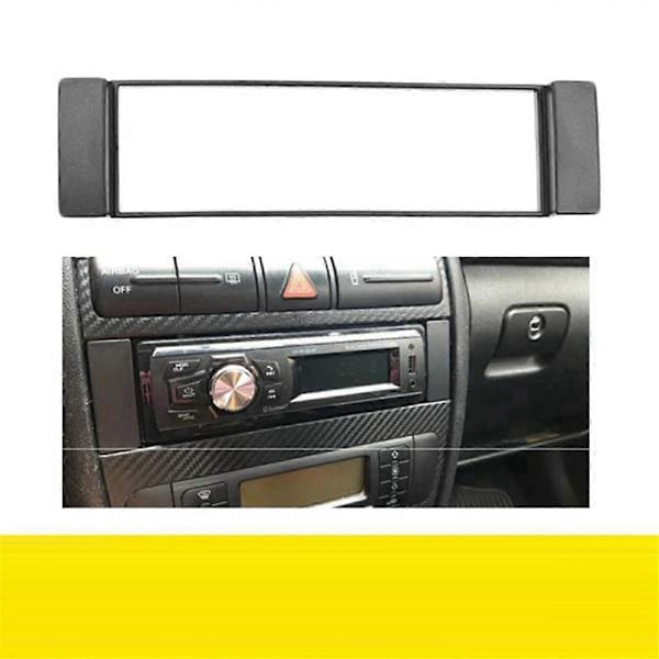 2 kpl Fascia 1 Din kehys A3 8L A6 4B Seat Toledo Scudo Stereo Facia -levylle kojelaudan CD-trimmin radion suojus