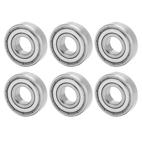 10 stk. S6001ZZ Kuglelejer 28x12x8mm Rustfrit Stål til Knusere Vibrerende Skærme Trykkerimaskiner