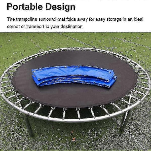 6ft Säkerhetsskydd Fjäderskydd Rund För Barn PVC Trampolin Vaddering Ersättning