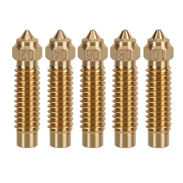 22-delars mässingsmunstyckessats för Neptune 4 Plus, 3D-skrivarmunstyckessats för Neptune 4 Plus/Neptune 4 Max