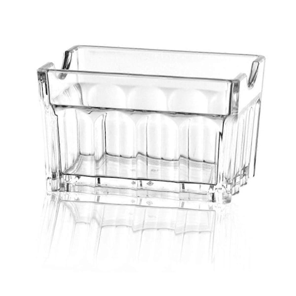 4 stk. Akryl Sukkerposeholder Sukkerpose Oppbevaringsbeholder Skål Display Poser Tissue Bolle