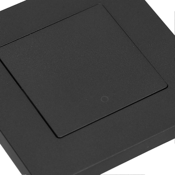 Smart Switch 1-vägs Timerkontroll Scenbrytare Fjärrkontroll AC 100-240V för Ljusgardin Grå