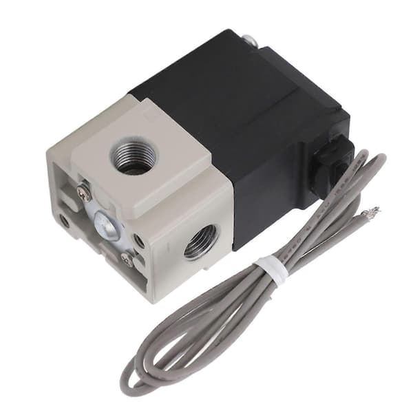 Elektrisk Magnetventil Vakuum 2 Positioner 3 Vägs Högfrekvent Luft Pneumatisk G1/8 Inlopp Utlopp