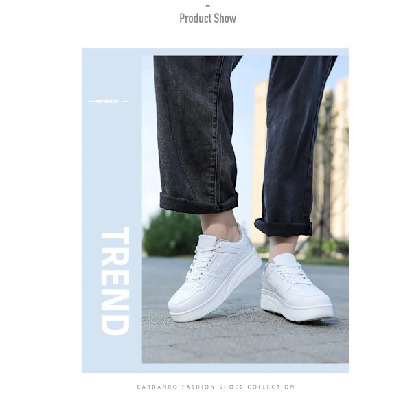 Rullskridskoskor Barn Sneakers med Hjul Barn Rullskridskor Mode Utomhussportskor Flickor Pojkar white 34
