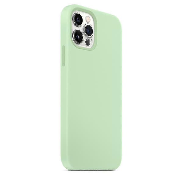 Silikoneetui med Magsafe til iPhone 12 12 Pro Pistachio