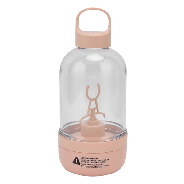Automatisk Blender Kopp Protein Pulver Mixer Kopp 400ML Portabel Omrörningskopp USB Laddning Rosa Elektrisk Milkshake Kopp