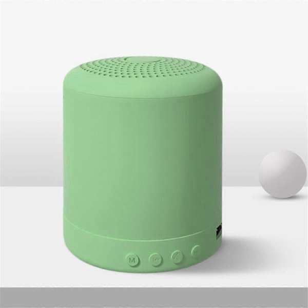 300M/Ah Højttaler Subwoofer Højttaler Stereo Mini Højttaler Musikafspiller (Pink)