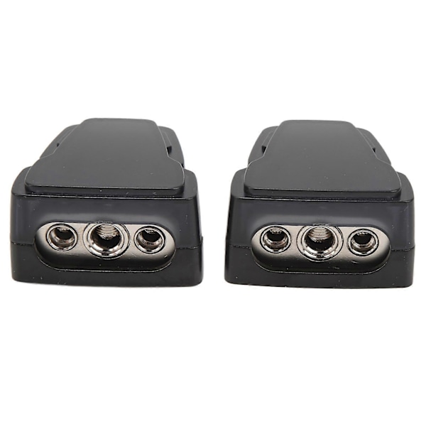1 Par Positive Negative Batteriklemmer 1x0/4GA inn til 2x4/8GA Ut for Biler Skip Yachter Bobiler