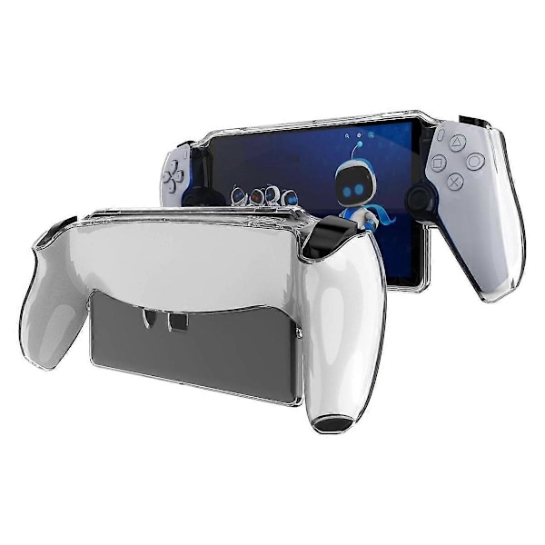 Spelkonsolfodral för Portal, transparent skydd, ultratunn mjukt skal av silikon TPU