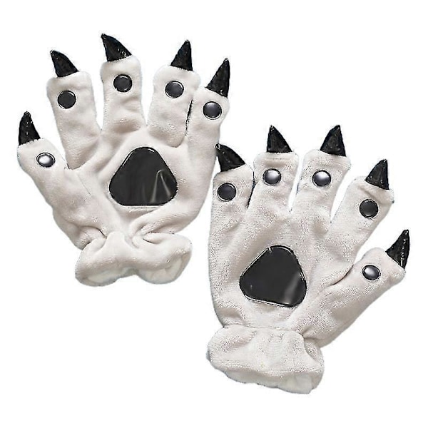 Varme Vinter Finger Damehandsker Gray