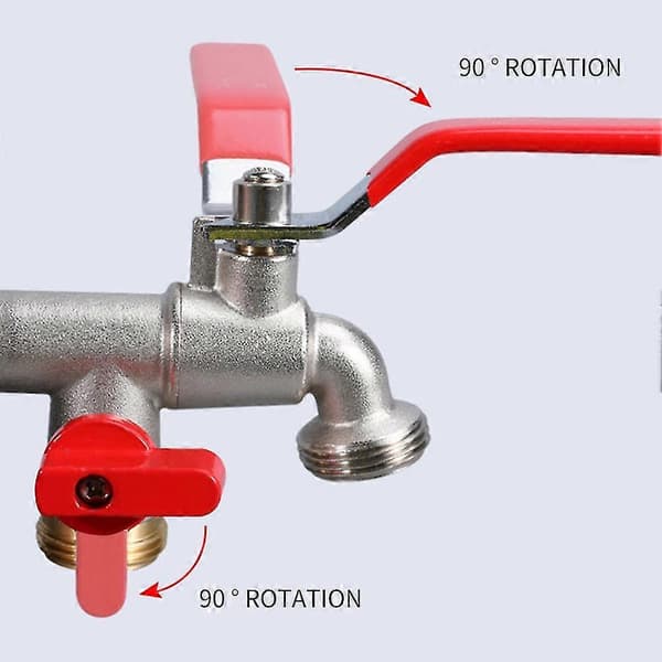 IBC Adapter Hage Vanntank Kobling Regnvannsventil Adapter Kran Vanntilkoblinger Hageutstyr, A