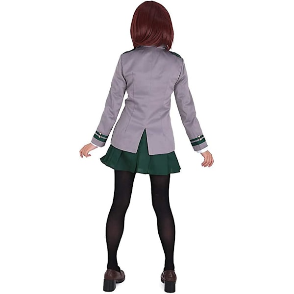 Anime Hero Cosplay Skoluniform Kostym för Kvinnor M
