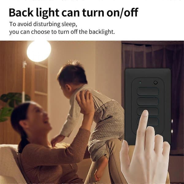 Zigbee Smart Ljus Väggströmbrytare Tryckknapp Interruptor Tuya Ingen Nolla och med Nolla US Strömbrytare för Alexa (A)