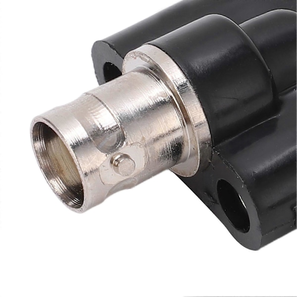 2 stk. BNC hun til 4 mm dobbelt bananstik bindende stolpe RF koaksial splitter adapter konnektor