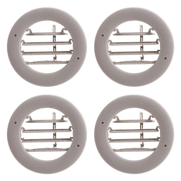 4 STK Bil Loft A/C Luftventil Gitter FL1Z-19893-AH til Explorer 2011-2019 Navigator BB5Z-19893-CA
