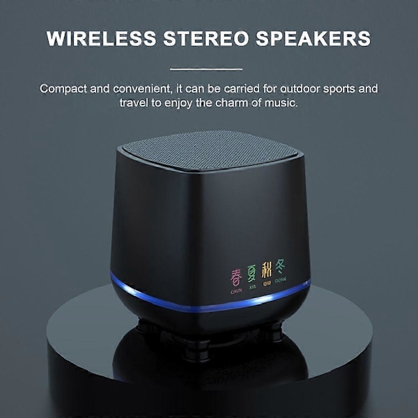 1 Par Mini Høyttaler Stereo Surround Sound Box USB-Grensesnitt Datamaskiner Høyttaler for Hjemmekontor Skrivebord