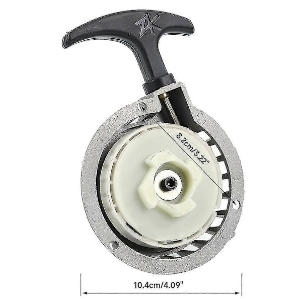 Plast Pull Start Rekylstarter For 47cc 49cc Motor Sykkel Dirt Quad 4-hjuling -QH s20241212581 104mm