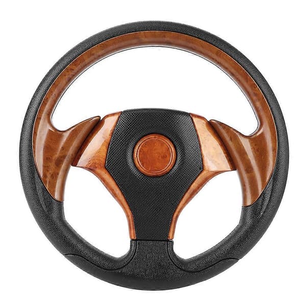 320mm Universal Ratt 6 Bult Typ Imitativ Racing Bil Automobil Modifierad Brun