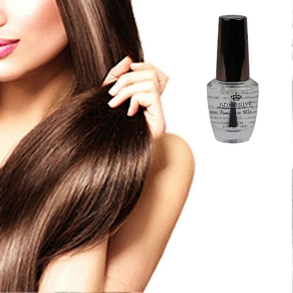 15ML Lace Paryk Tape Flydende Lim Stærk Viskositet Hår Extension Bond Klæbemiddel QinHai