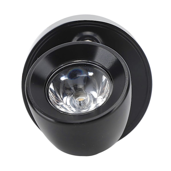 RV Læselampe LED Indendørs Sengelampe Båd Yacht USB Genopladelig Justerbar Touch Lampe T DC12 til 24V Sort
