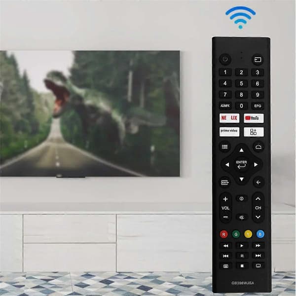 GB396WJSA Erstatningsfjernkontroll for Sharp LCD TV 2TC32DF1I 2T-C50DF1I 2T-C42DF1I