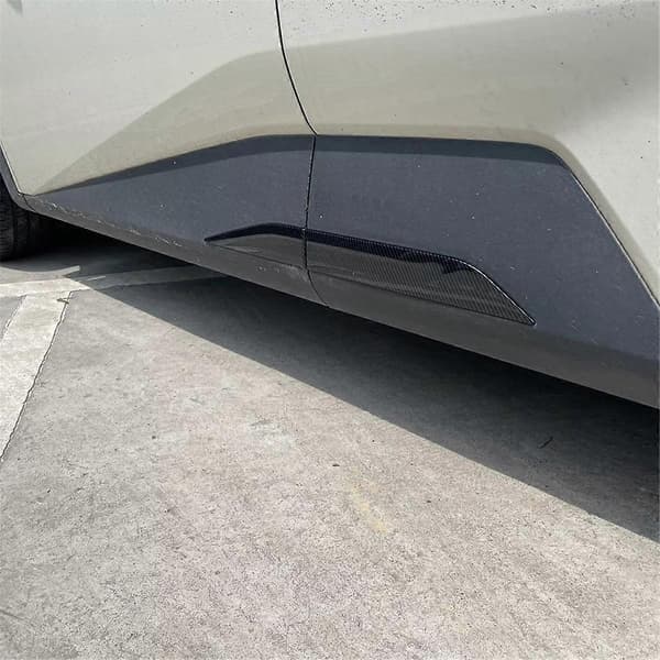 4 STK Kulfiberfarve Bil Udvendig Side Dør Trim Cover Dekor til Dolphin Mini/ Seagull
