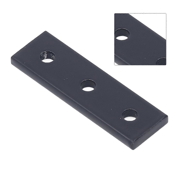 10 stk. møbel forbindelsesplade robust rustfri aluminiumslegering lige beslag samleplade 1515