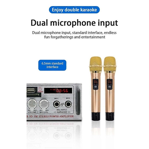 Bil Bluetooth Förstärkare Högtalare Bluetooth Högtalare Bil Effektförstärkare Bil Effektförstärkare för Hemmabruk Bil