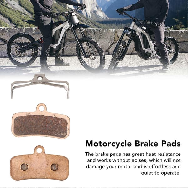 2 stk. Motorcykel Bremseklodser For og Bag Udskiftning til Sur?Ron Light Bee Elektrisk Cykel