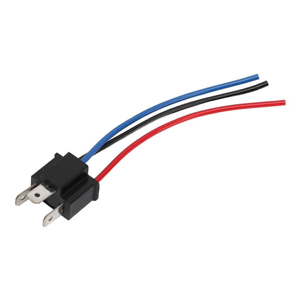 2 stk. H4 hanstikforbindelsesledning kabel forlygtestik forlygtekonnektor ledningsnet