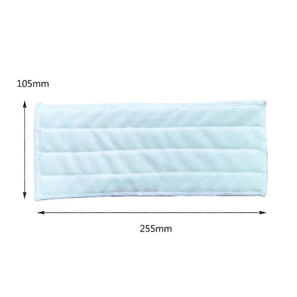 10-pack Mikrofiber Rengöringspads Kompatibla för 2.633-132.0 Panni Mop Per Pulizia KV4, KV4 Premium, WV2 KV2 Premium