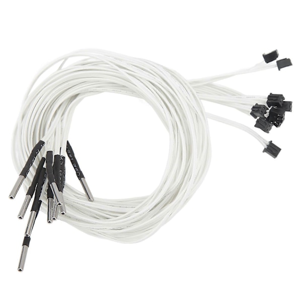 10 stk. Termistor Sensor V2 Opgradering 3950 XH2.54 2 Pin til Ender 3 5 Pro CR6 CR10 3D Printer