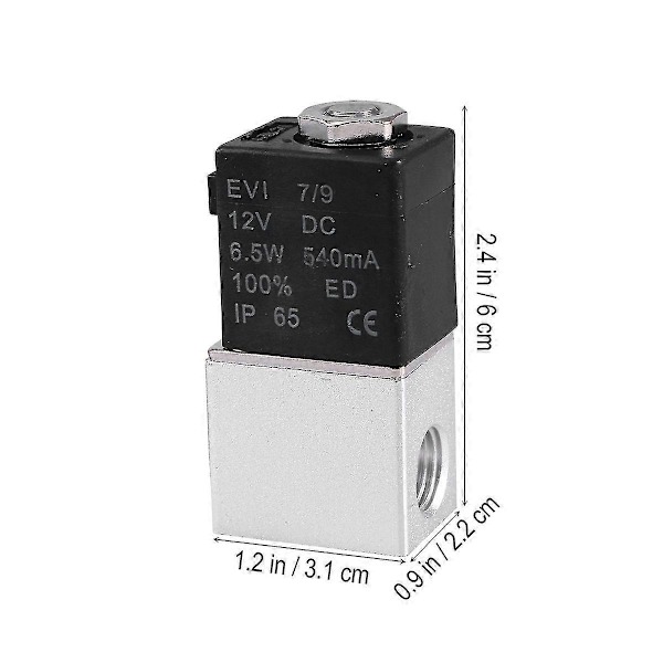12v Magnetventil Gaskontrolventil Magnetventil Elektrisk Magnetventil Luftventil