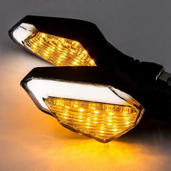 Motorcykel LED Blinklys For og Bag Indikatorlys til Motorcykel Cruiser