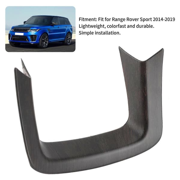 UShape Rat Lower Trim Cover Egetræskornsdekor Passer til Range Rover Sport 2014-2019