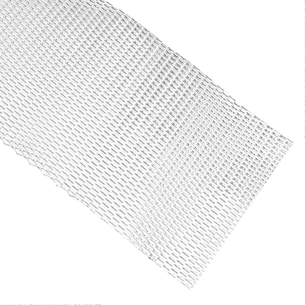 Bil Front Center Grill Rhombisk Mesh Stabil Struktur Aluminium Universal Pasform til Biler Sølv