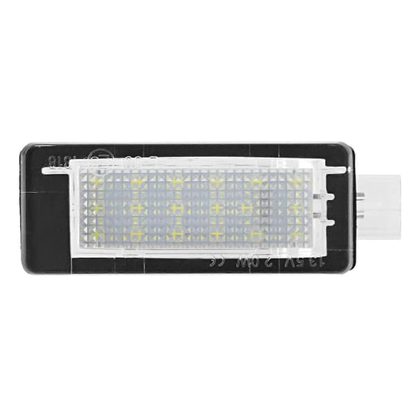2 stk. Fejlfri Bil Nummerplade LED Lys Lampe Passer til Dacia Duster 2010?2015