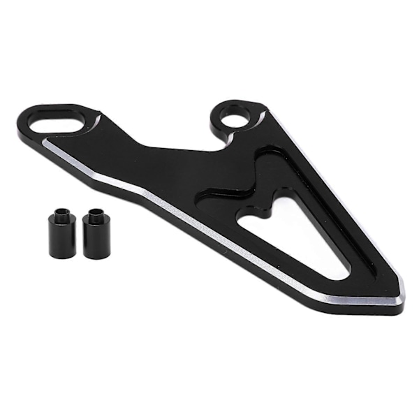 Moottoripyörän eturattaan suojus metallinen ketjukotelon suojus KX125 KX250 KX250F musta