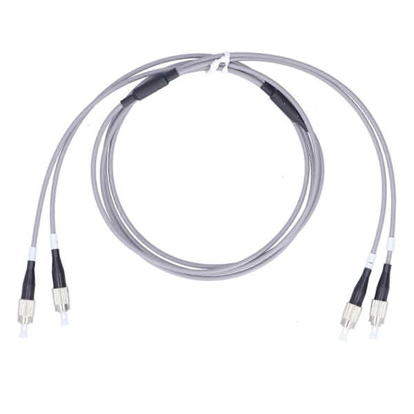 Optisk Fiber Patchkabel Armerad Jumper Multiläge 2-kärnig Optisk Kabel FC UPC-FC UPC Grå (3 meter)