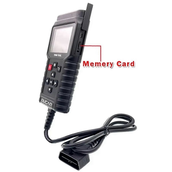 Bildæk Tryk Diagnose Værktøj TPMS Sensor 315MHz-433MHz Universal Sensor Online Programmering Understøtter Russisk