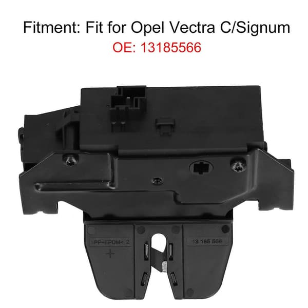 Bagklapslås Aktuator 13185566 Erstatning Passer til Opel Vectra C/Signum