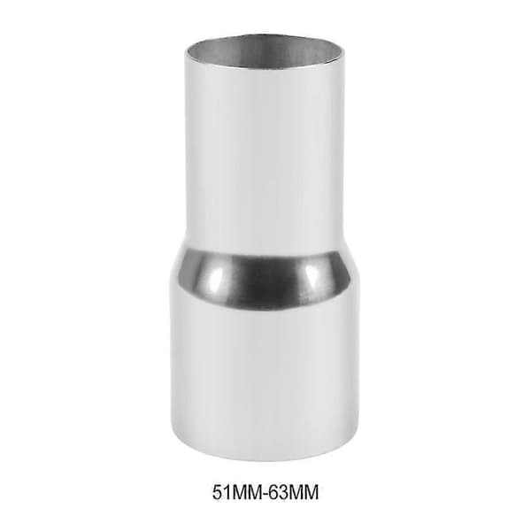 1/2/3/5 Universal Eksosrør Enkel å Installere Rustfritt Stål 51MM-63MM 1Set