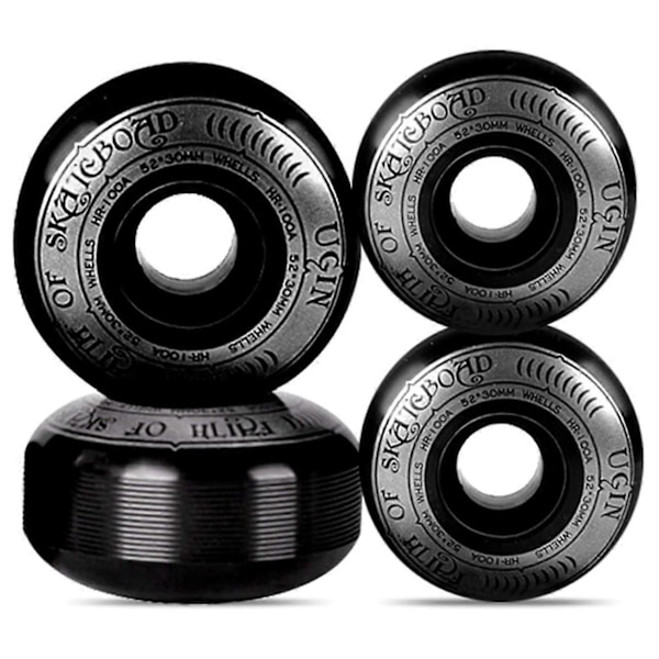 Rullalautapyöräsarja, Sisältää Rullalautatrukit, Rullalautapyörät 52mm, Rullalaakerit, Rullalautatarvikkeet
