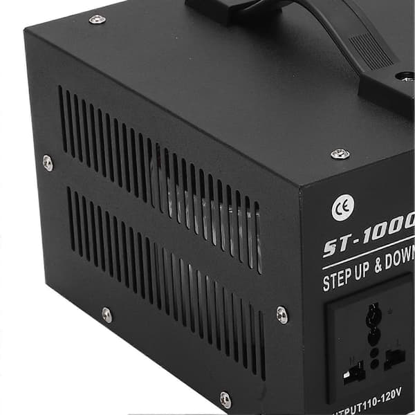 1000W Step Up Buck Transformator Stabil Regulerbar Inngangsspenning Strømtransformator 110V til 220V 110V?120V/220V?240V AU Plugg