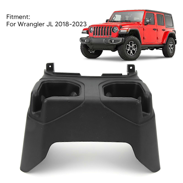 Auton Mukiteline 6BN67TX7AC Takakeskikonsolin Juomateline Wrangler JL 2018–2023 -malleihin