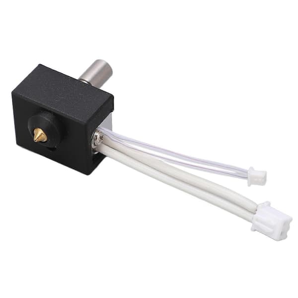 Extruder Värmeblock Kit Aluminiumlegering 260 3D-skrivartillbehör med termistor för Ender 3 S1