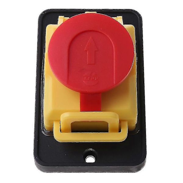 Kjd12 250v 4-pin Vanntett Magnetisk Start Stopp Nullspenningsutløser Trykknappbryter